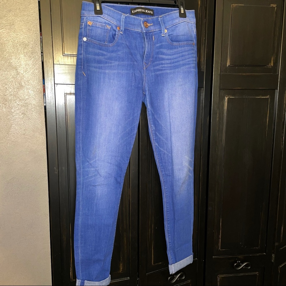 Express Women's Blue Jeans